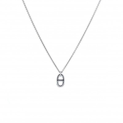 HERMÈS FARANDOLE SILVER NECKLACE 